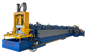 Perfiladora de correas metálicas